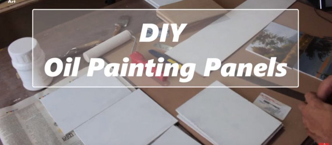 Artists' DIY - Make Oil Painting Panels Yourself