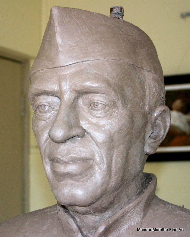 Portrait Sculpture - Pandit Nehru